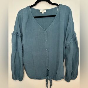 Umgee Blue Button up Shirt